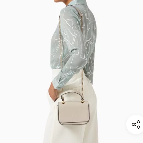 Armani Exchange Small AX Debossed Crossbody Bag - Picture 2 of 8